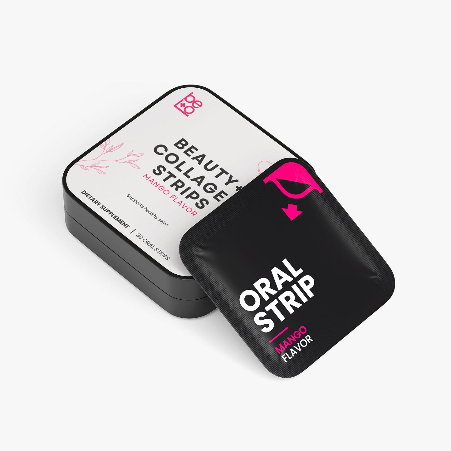 Beauty + Collagen Strips: Daily support for glowing, firm & youthful-looking skin.