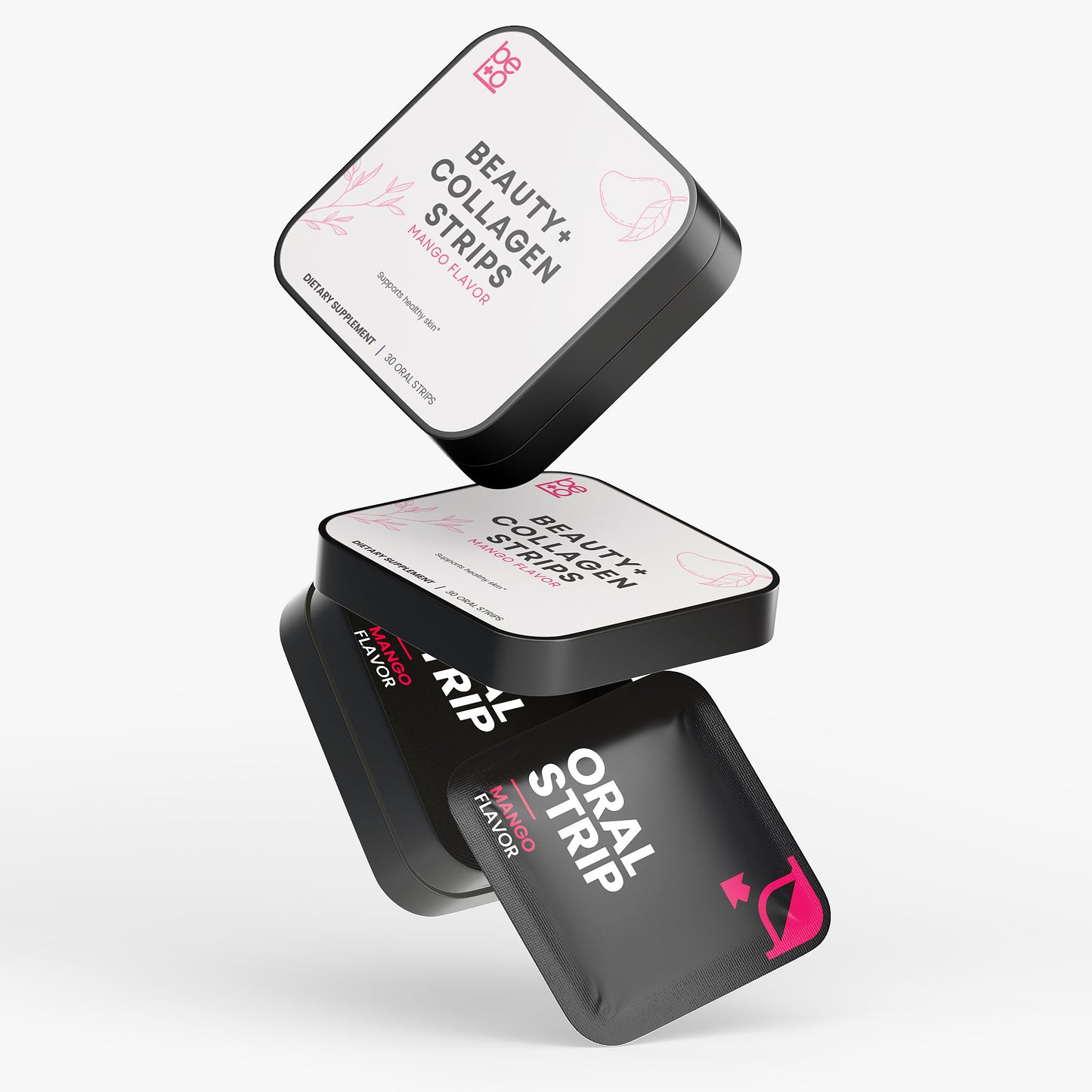 Beauty + Collagen Strips: Daily support for glowing, firm & youthful-looking skin.